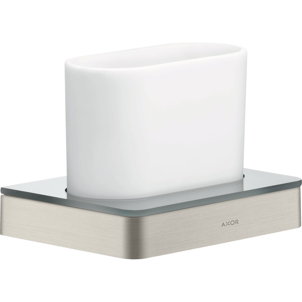 AXOR-Universal-Softsquare-Toothbrush-tumbler-Stainless-Steel-Optic-42834800