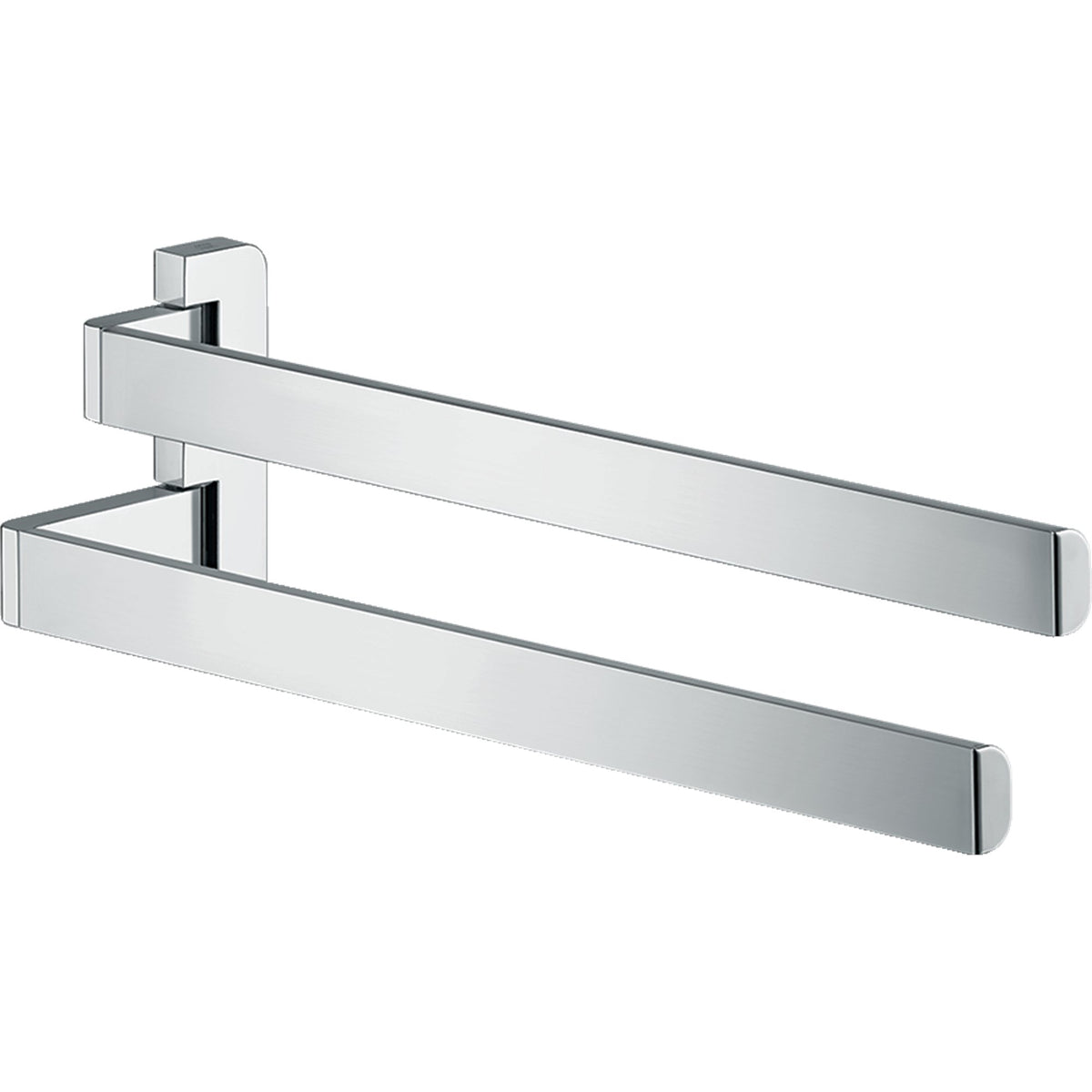 AXOR-Universal-Softsquare-Towel-holder-twin-handle-Stainless-Steel-Optic-42821800