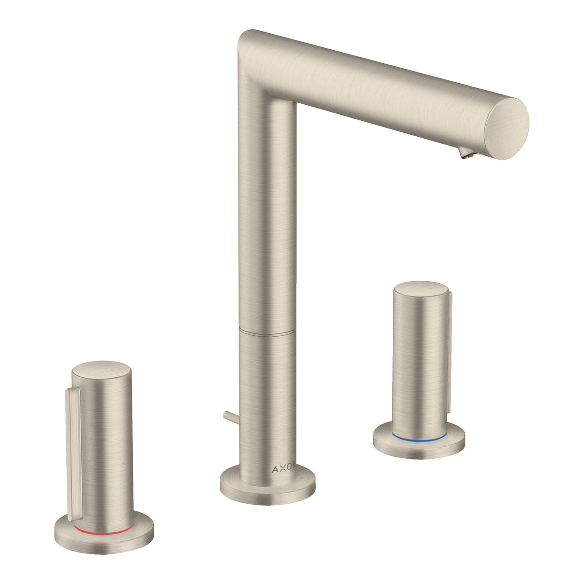 AXOR-Uno-3-hole-basin-mixer-200-with-zero-handles-and-pop-up-waste-set-Brushed-Nickel-45133820