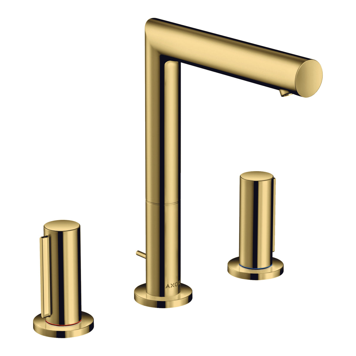 AXOR-Uno-3-hole-basin-mixer-200-with-zero-handles-and-pop-up-waste-set-Polished-Gold-Optic-45133990