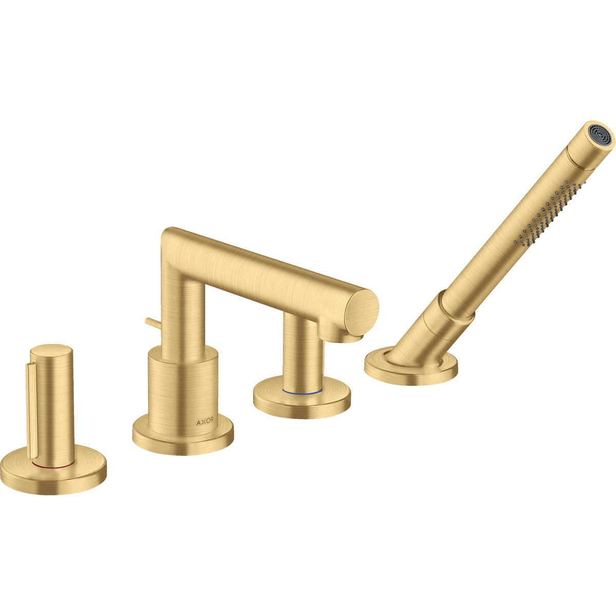 AXOR-Uno-4-hole-rim-mounted-bath-mixer-with-zero-handles-Brushed-Gold-Optic-45444250