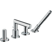AXOR-Uno-4-hole-rim-mounted-bath-mixer-with-zero-handles-Chrome-45444000