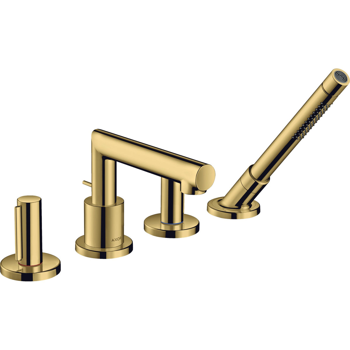AXOR-Uno-4-hole-rim-mounted-bath-mixer-with-zero-handles-Polished-Gold-Optic-45444990
