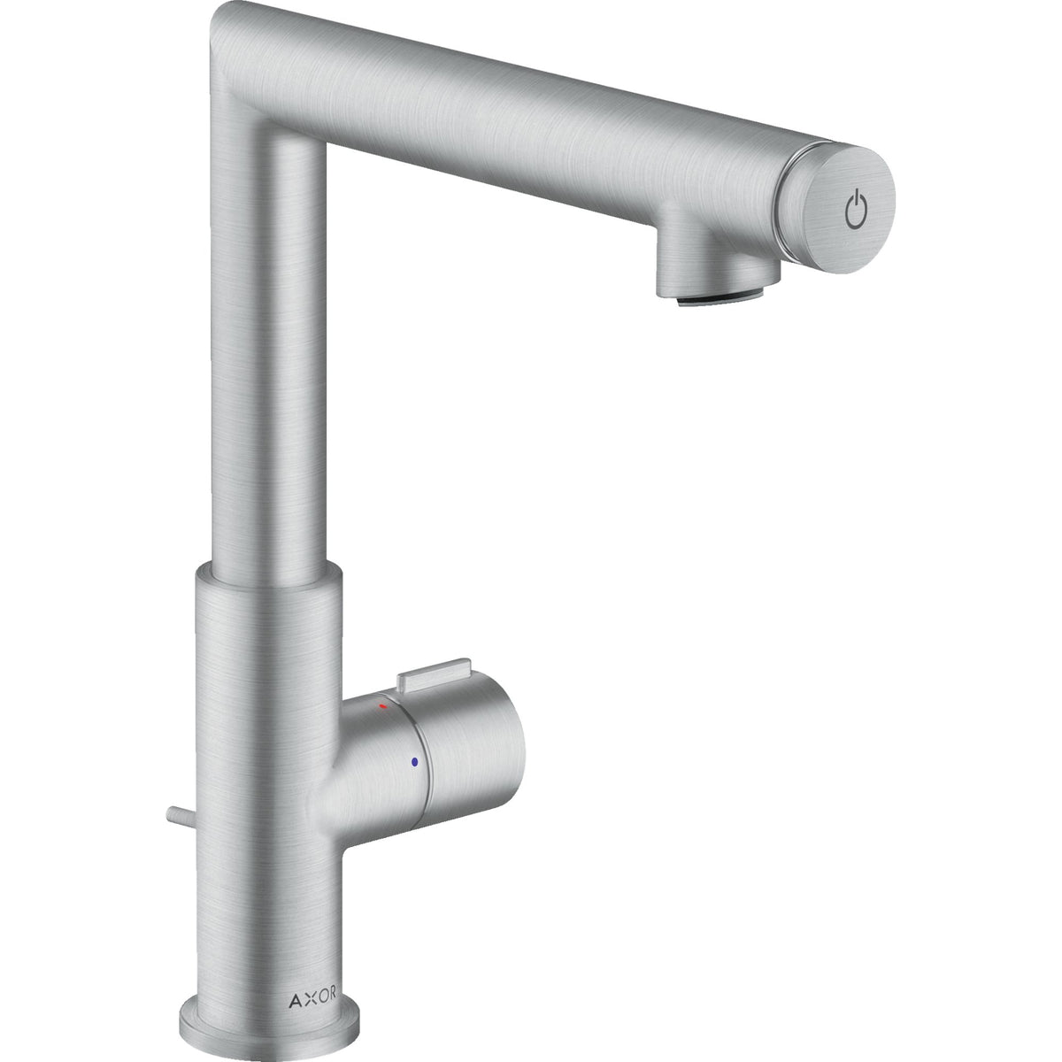 AXOR-Uno-Basin-mixer-Select-220-with-pop-up-waste-set-Brushed-Chrome-45016260