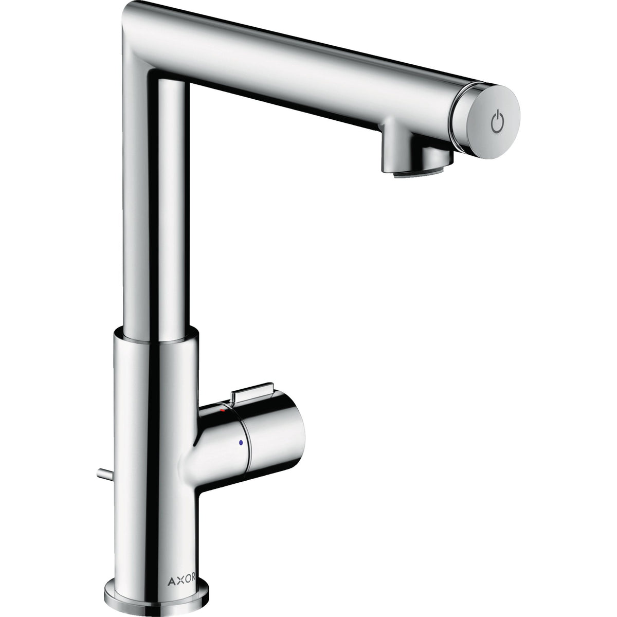AXOR-Uno-Basin-mixer-Select-220-with-pop-up-waste-set-Polished-Chrome-45016020