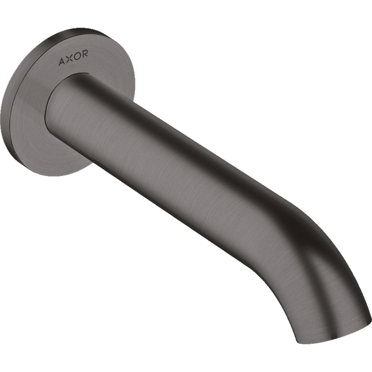AXOR-Uno-Bath-spout-curved-Brushed-Black-Chrome-38411340