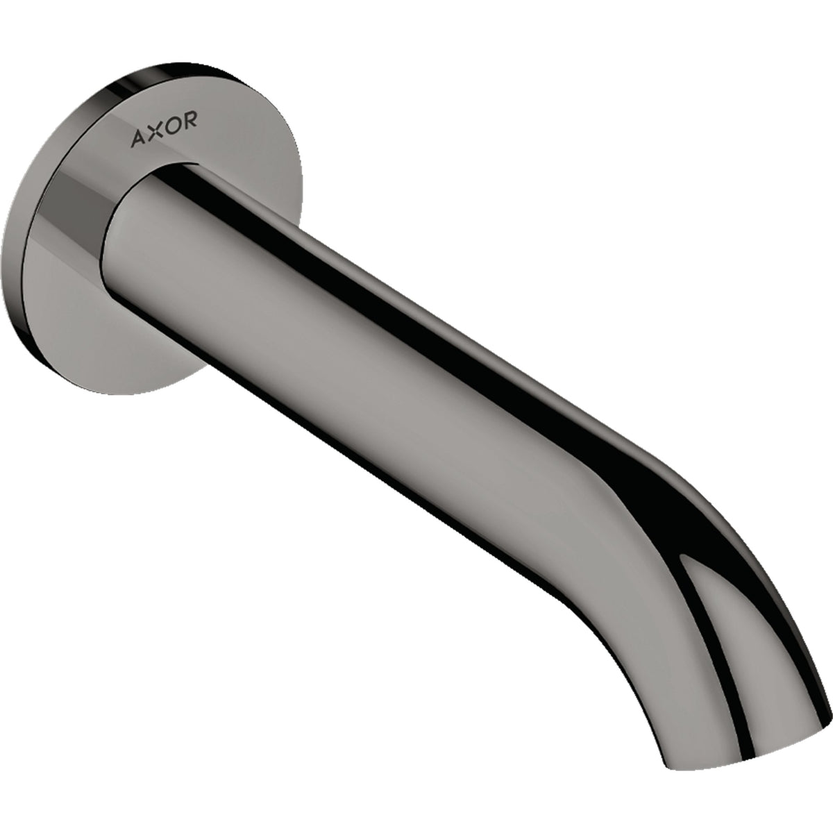 AXOR-Uno-Bath-spout-curved-Polished-Black-Chrome-38411330