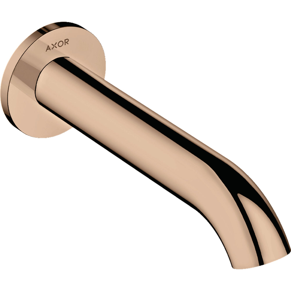 AXOR-Uno-Bath-spout-curved-Polished-Red-Gold-38411300