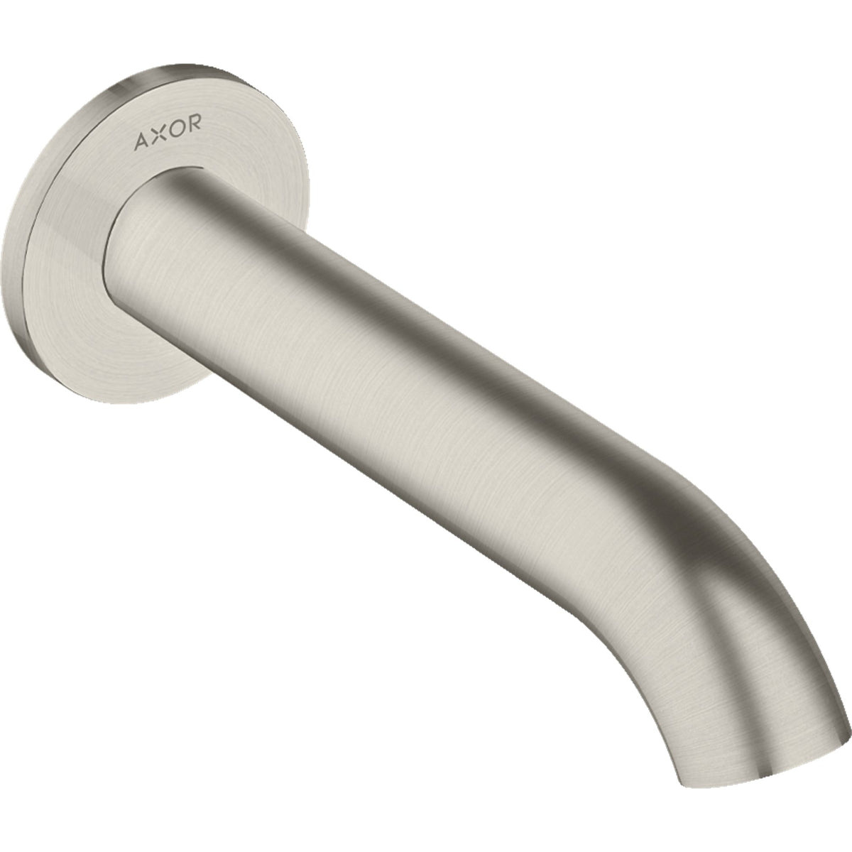 AXOR-Uno-Bath-spout-curved-Stainless-Steel-Optic-38411800