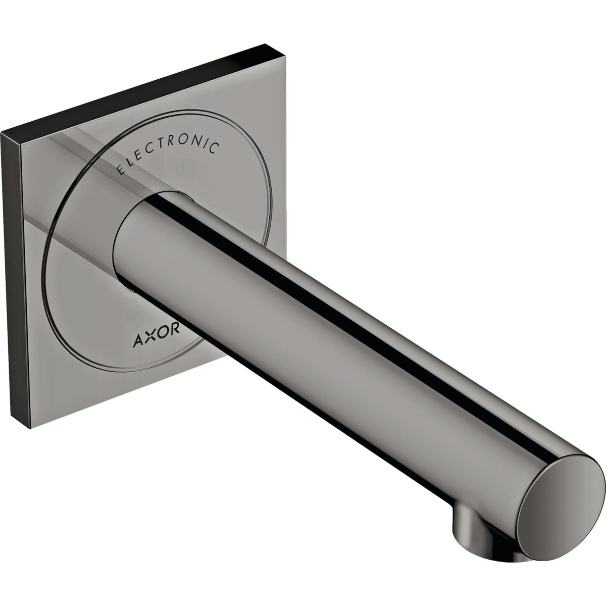 AXOR-Uno-Electronic-basin-mixer-for-concealed-installation-wall-mounted-with-spout-161-mm-Polished-Black-Chrome-45110330