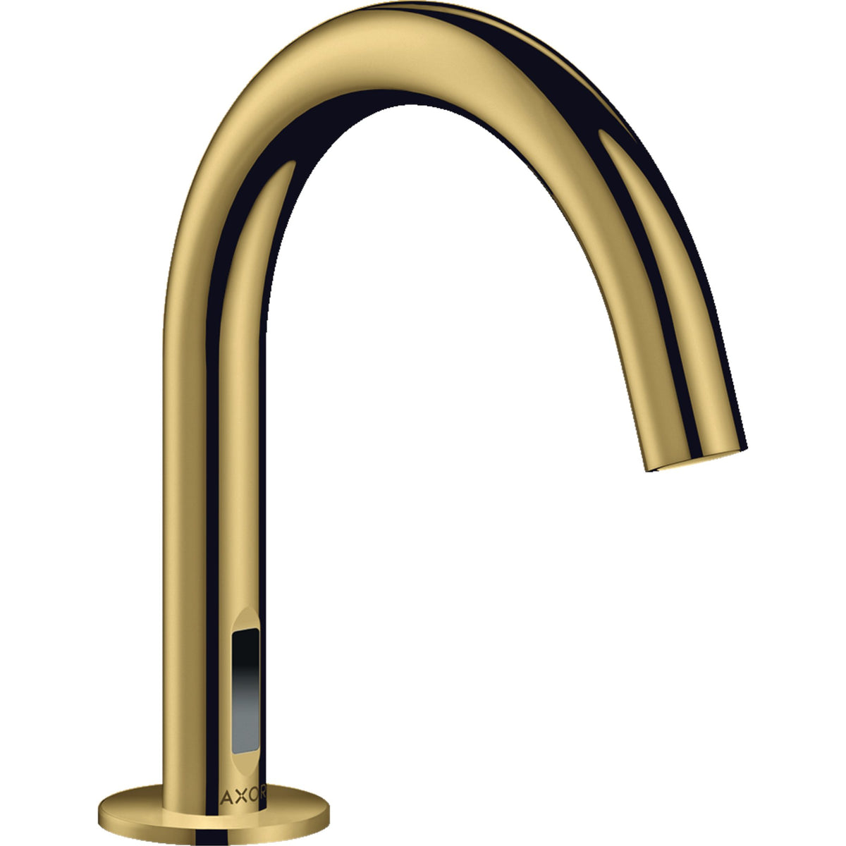 AXOR-Uno-Electronic-basin-mixer-with-temperature-pre-adjustment-with-mains-connection-230-V-Polished-Gold-Optic-38010990