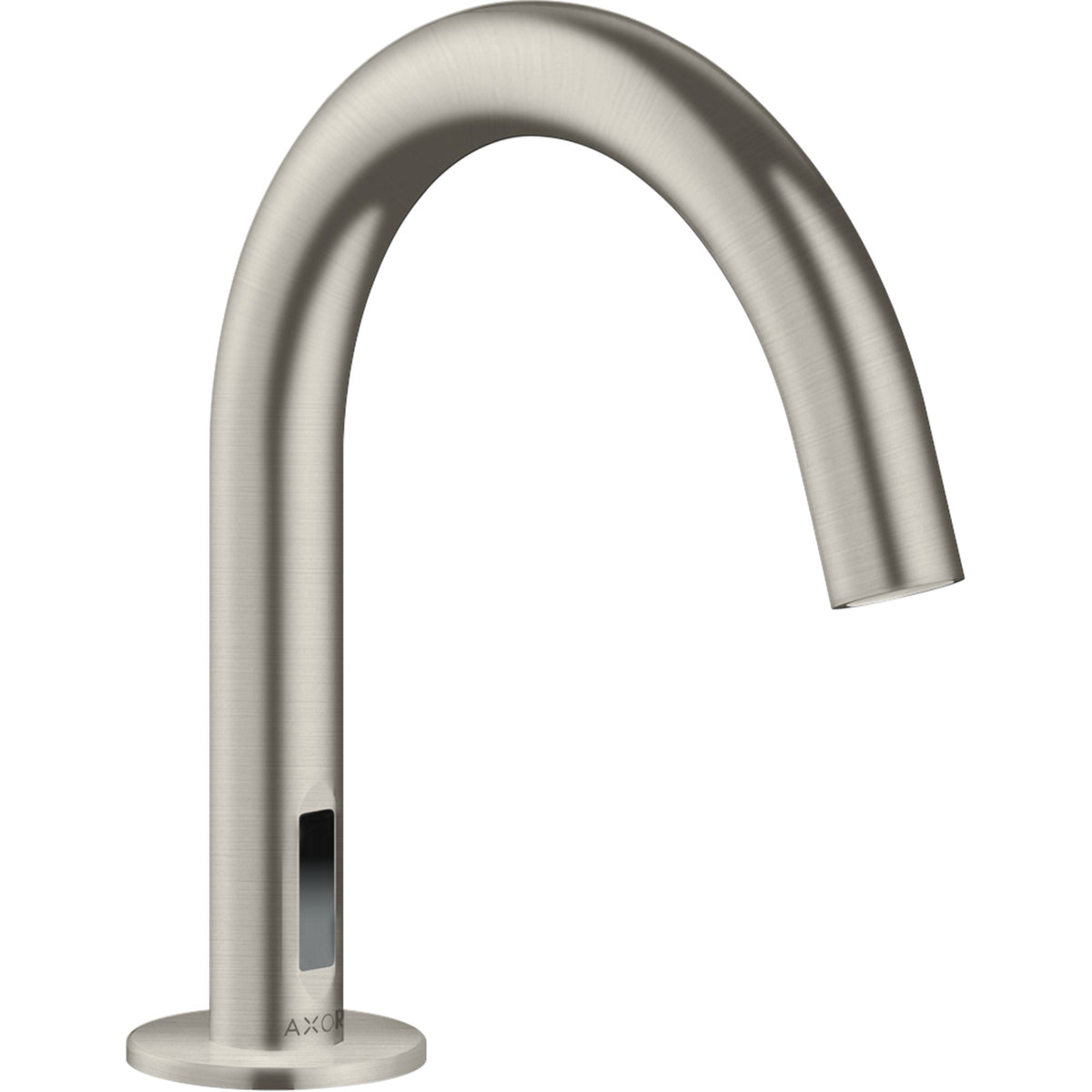 AXOR-Uno-Electronic-basin-mixer-with-temperature-pre-adjustment-with-mains-connection-230-V-Stainless-Steel-Optic-38010800