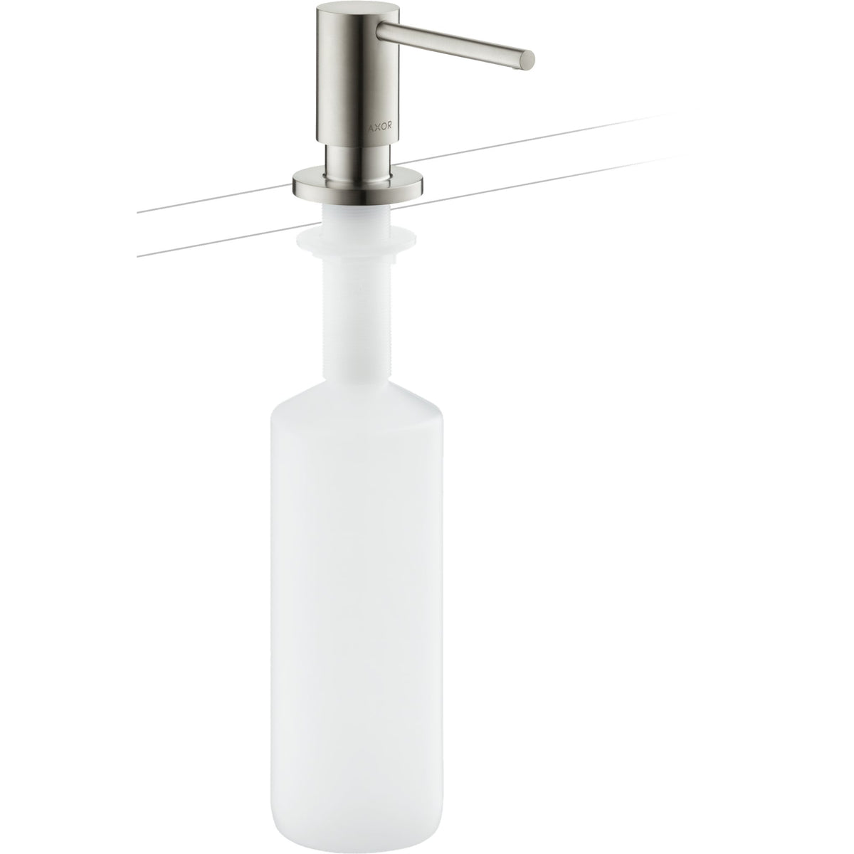 AXOR-Uno-Liquid-soap-dispenser-washing-up-liquid-dispenser-Stainless-Steel-Finish-42818800