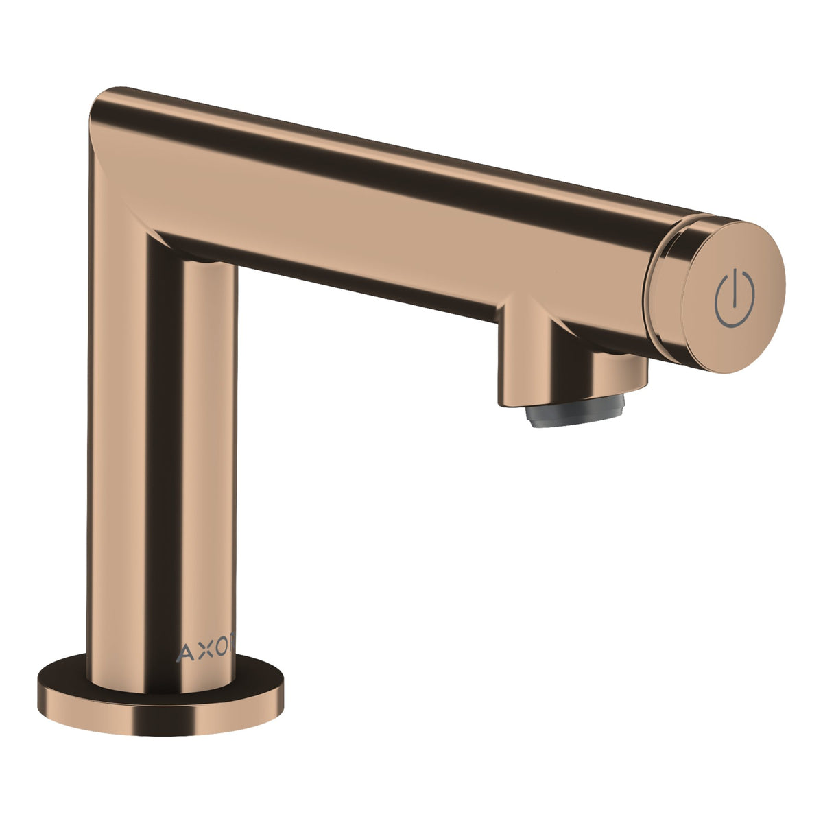AXOR-Uno-Pillar-tap-Select-80-without-waste-set-Polished-Red-Gold-45130300