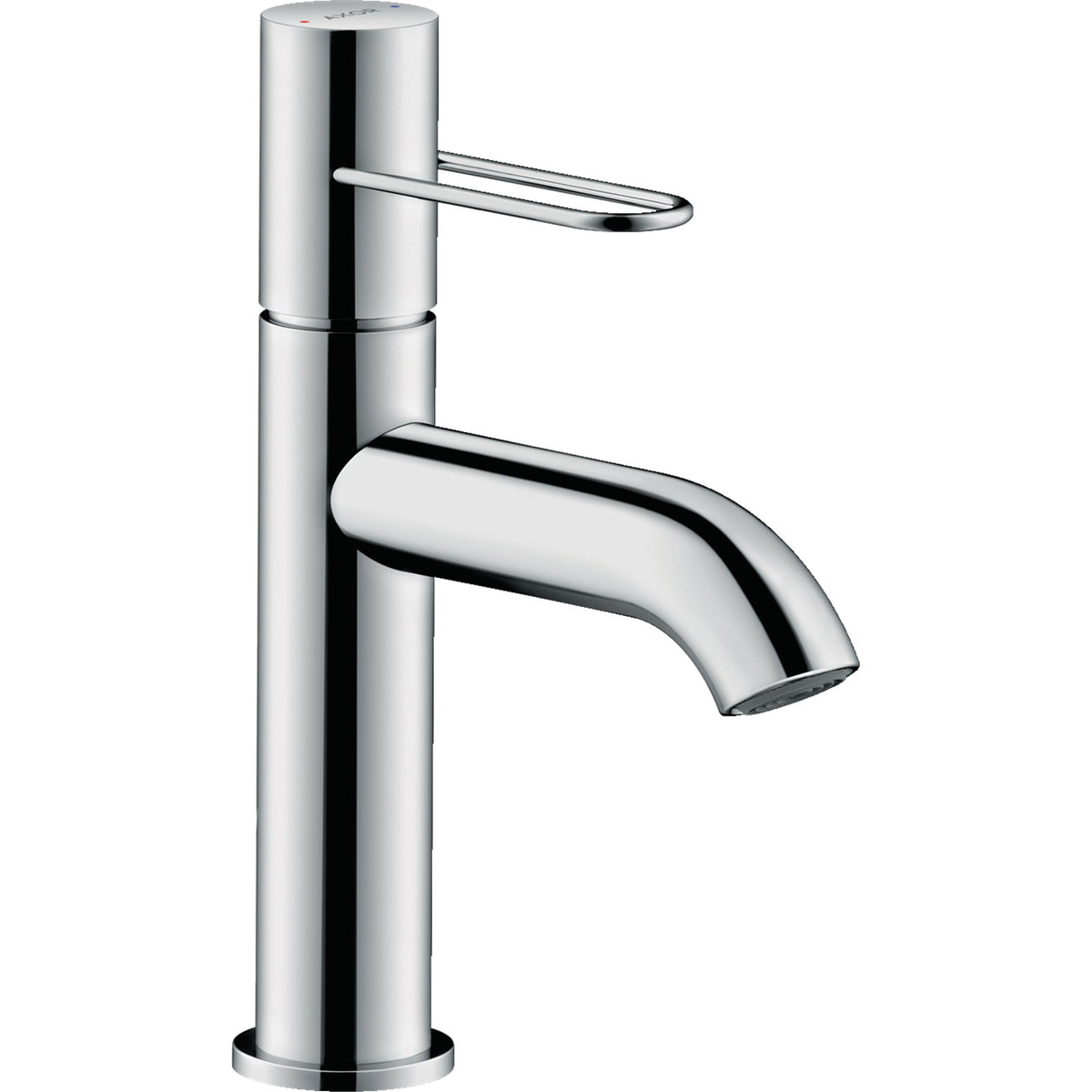 AXOR-Uno-Single-lever-basin-mixer-100-with-loop-handle-and-waste-set-Polished-Chrome-38026020