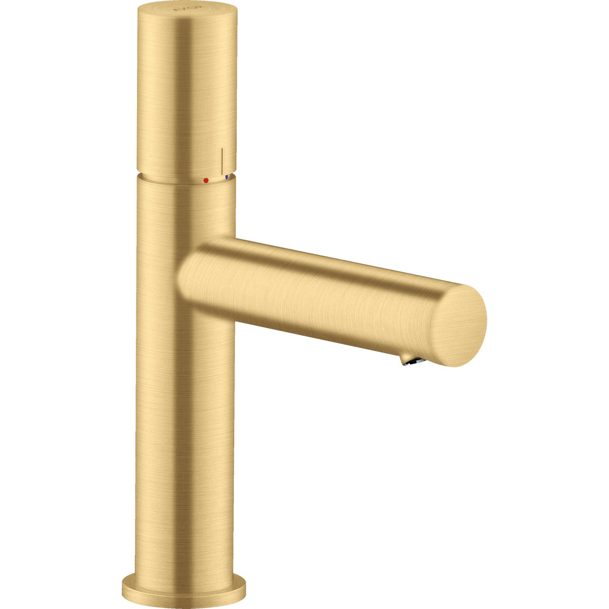 AXOR-Uno-Single-lever-basin-mixer-110-with-zero-handle-and-waste-set-Brushed-Gold-Optic-45002250