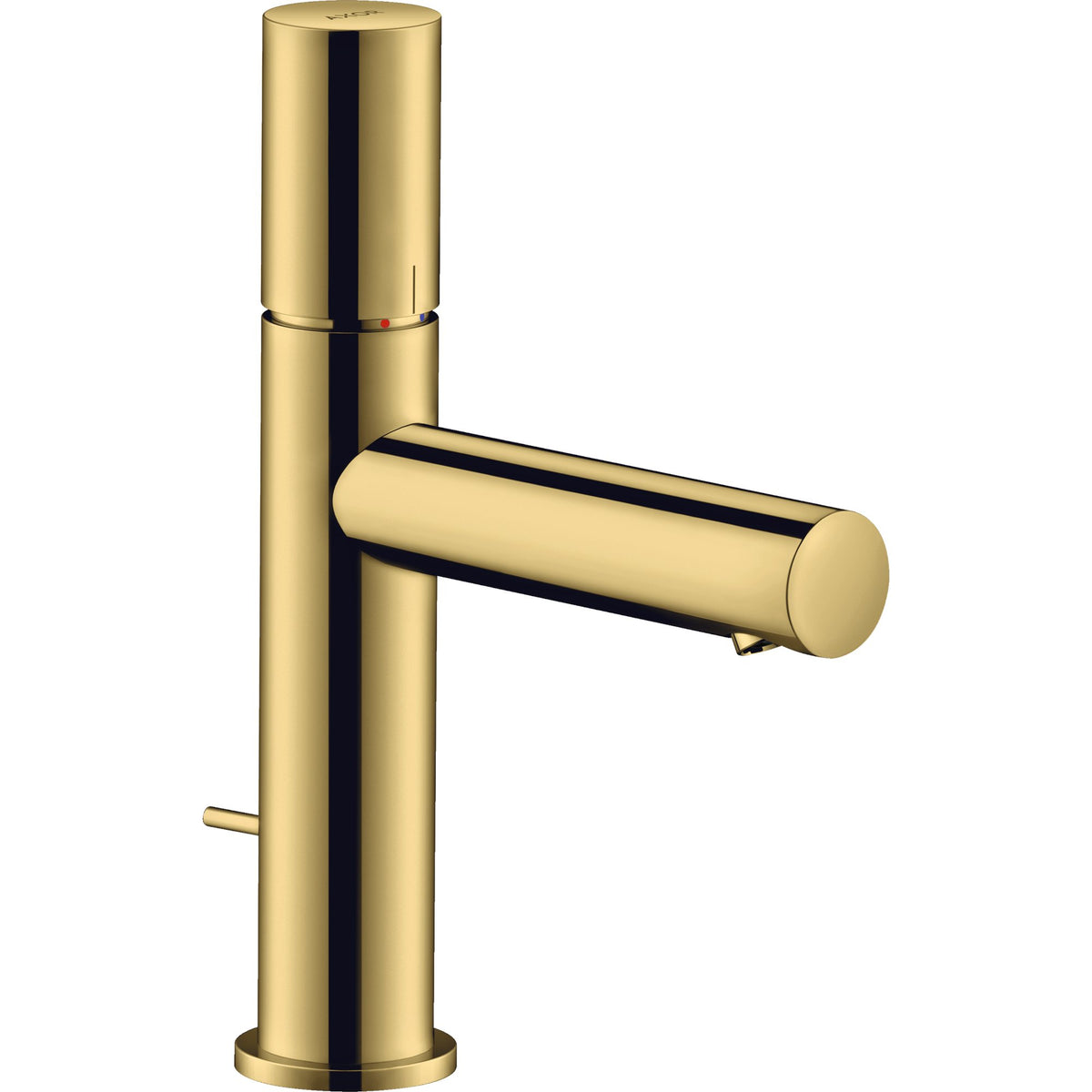 AXOR-Uno-Single-lever-basin-mixer-110-with-zero-handle-with-pop-up-waste-set-Polished-Gold-Optic-45001990