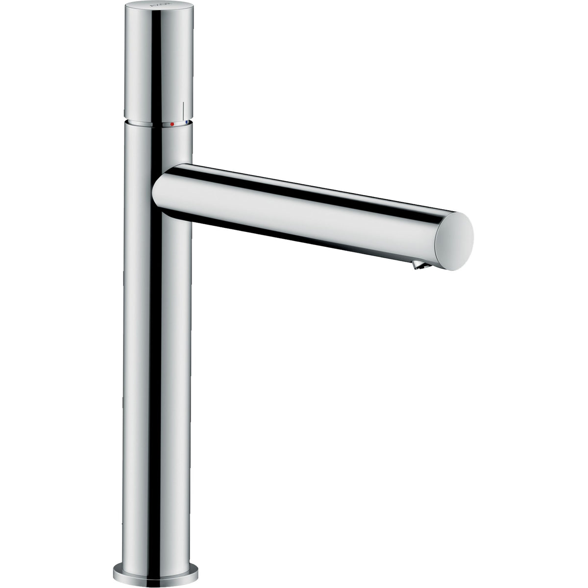 AXOR-Uno-Single-lever-basin-mixer-200-with-zero-handle-for-wash-bowls-and-waste-set-Chrome-45003000