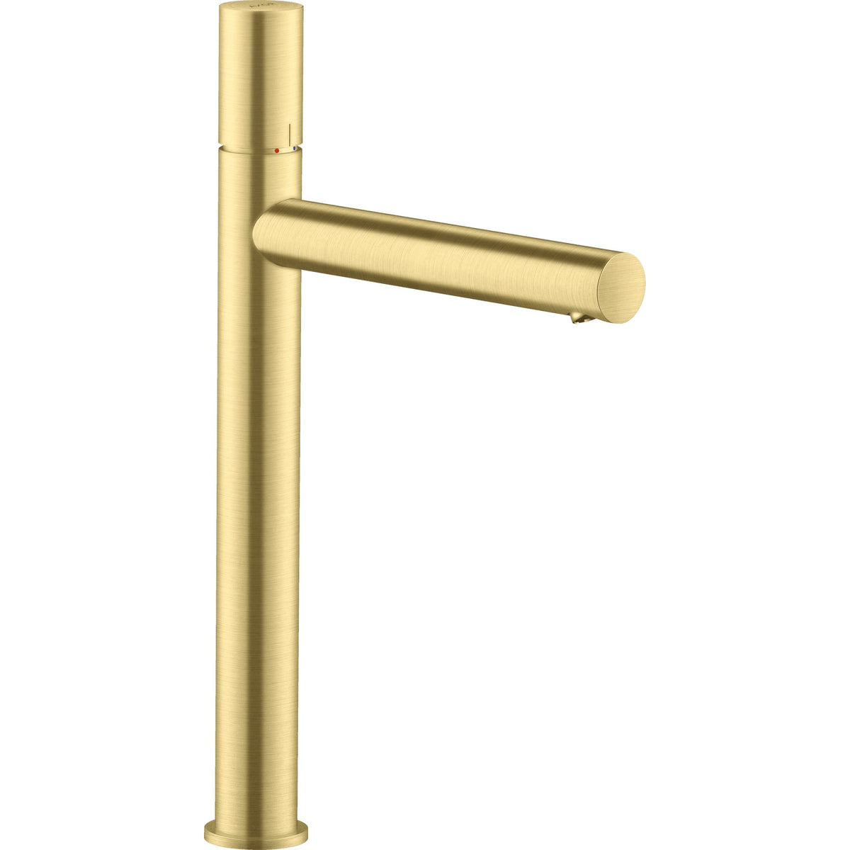 AXOR-Uno-Single-lever-basin-mixer-260-with-zero-handle-for-wash-bowls-and-waste-set-Brushed-Brass-45004950