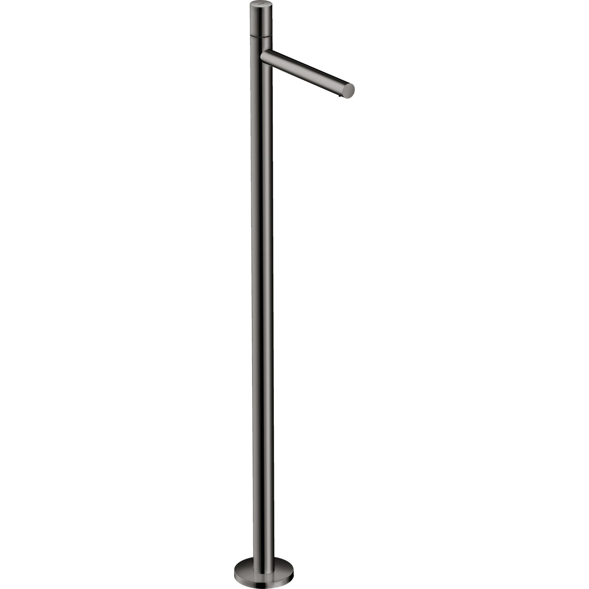 AXOR-Uno-Single-lever-basin-mixer-floor-standing-with-zero-handle-without-waste-set-Polished-Black-Chrome-45037330