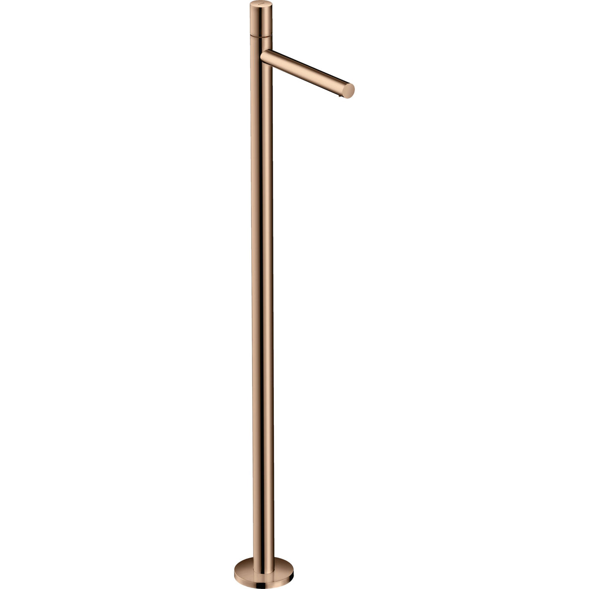 AXOR-Uno-Single-lever-basin-mixer-floor-standing-with-zero-handle-without-waste-set-Polished-Red-Gold-45037300