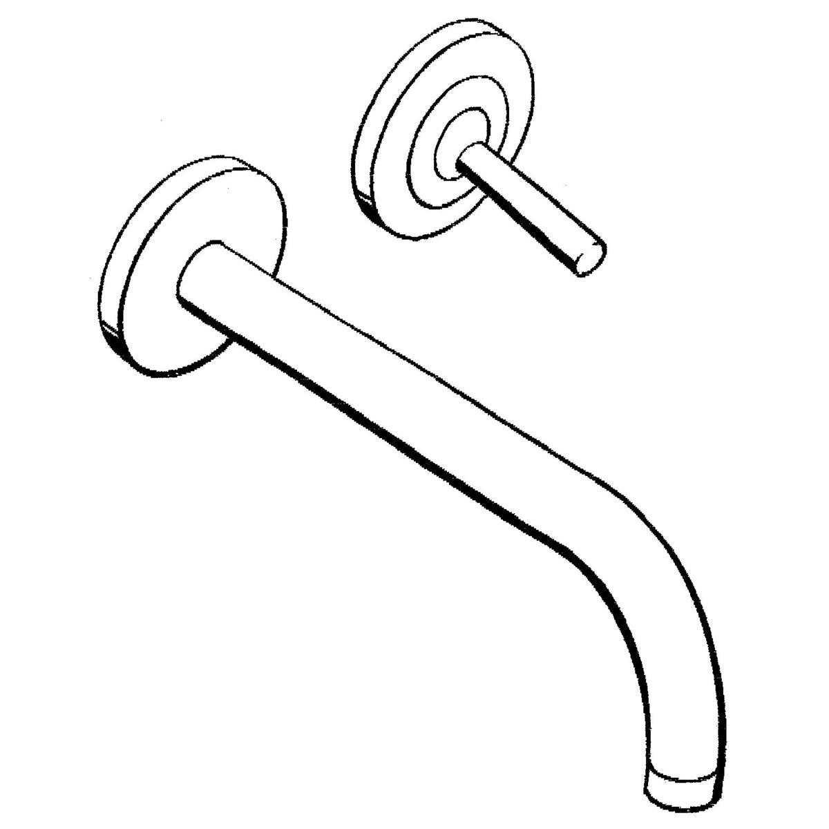 AXOR-Uno-Single-lever-basin-mixer-for-concealed-installation-wall-mounted-with-spout-225-mm-and-escutcheons-38116-technical-03