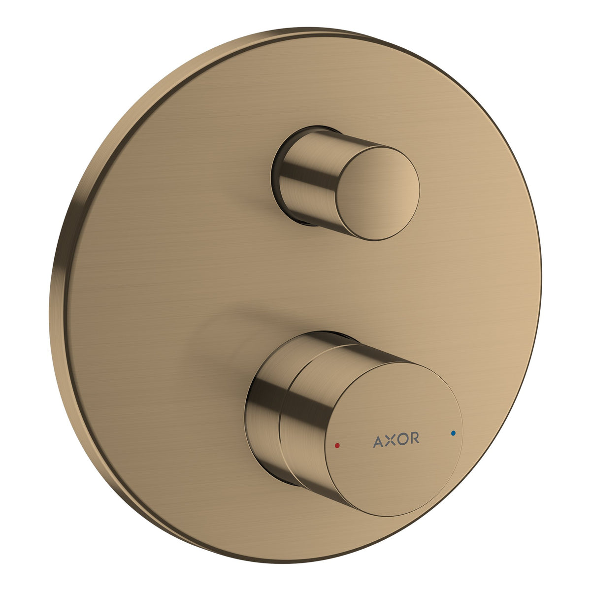 AXOR-Uno-Single-lever-bath-mixer-for-concealed-installation-with-zero-handle-and-integrated-security-combination-according-to-EN1717-Brushed-Bronze-45407140