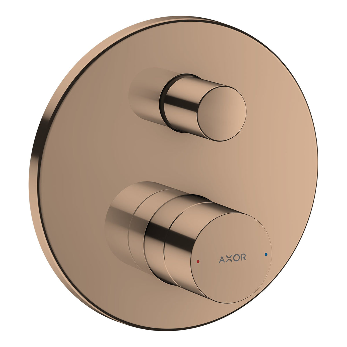 AXOR-Uno-Single-lever-bath-mixer-for-concealed-installation-with-zero-handle-and-integrated-security-combination-according-to-EN1717-Polished-Red-Gold-45407300