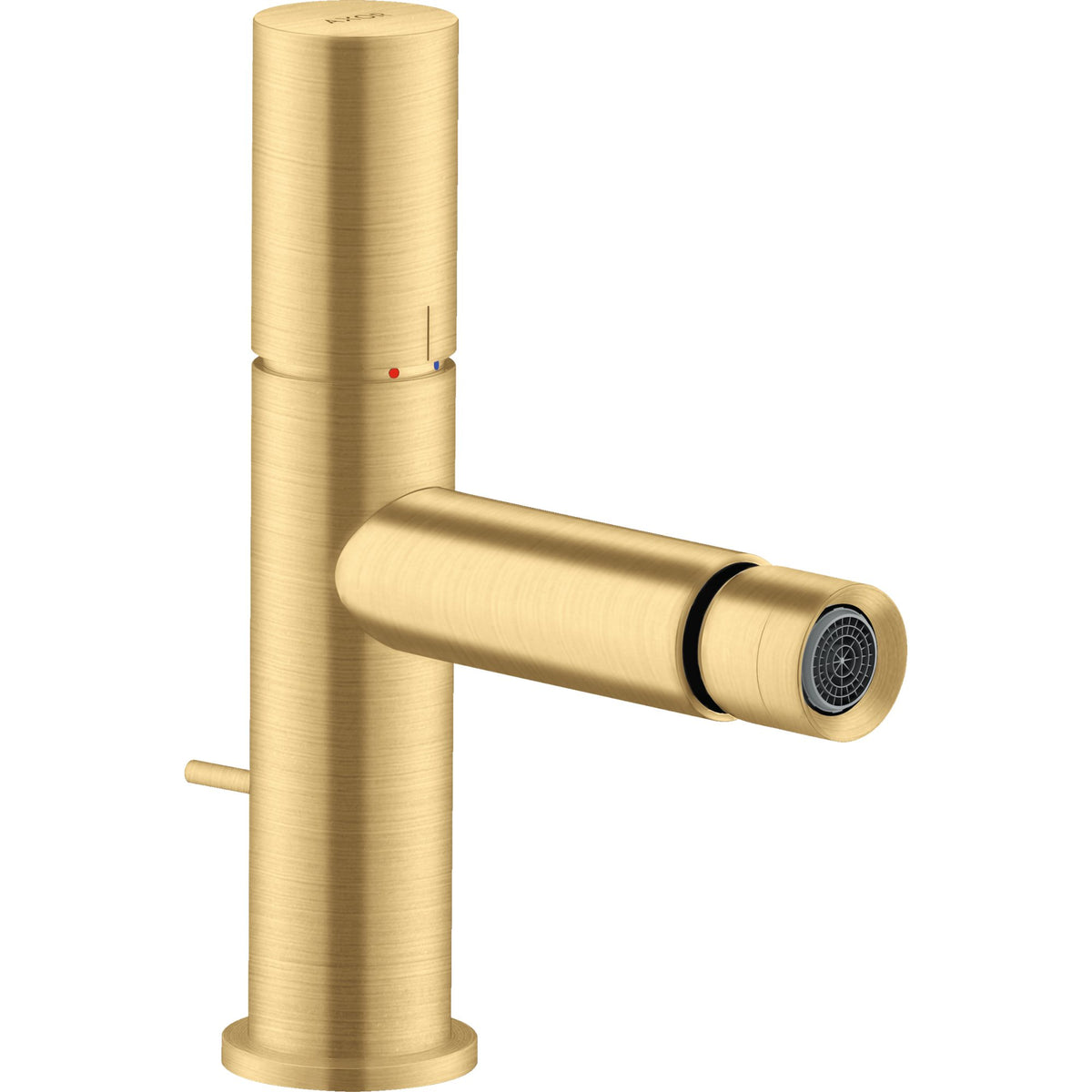 AXOR-Uno-Single-lever-bidet-mixer-with-zero-handle-and-pop-up-waste-set-Brushed-Gold-Optic-45200250