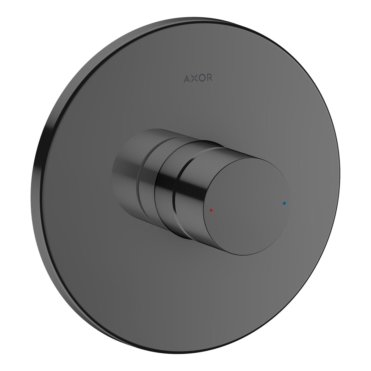 AXOR-Uno-Single-lever-shower-mixer-for-concealed-installation-with-zero-handle-Polished-Black-Chrome-45605330