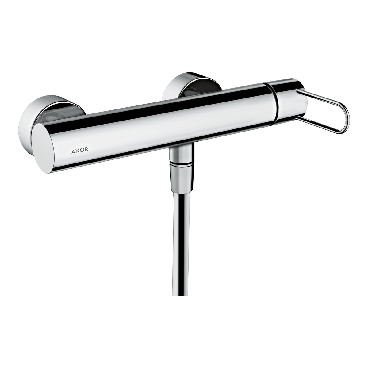 AXOR Uno Single lever shower mixer for exposed installation with loop handle Chrome 38621000_321492e7 88b2 41b5 8378 6cf9a04cc8da
