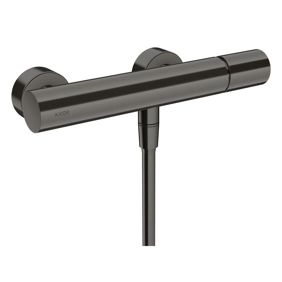 AXOR-Uno-Single-lever-shower-mixer-for-exposed-installation-with-zero-handle-Brushed-Black-Chrome-45600340