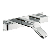 AXOR Urquiola 3 hole basin mixer for concealed installation wall mounted with spout 168 mm Chrome 11042000