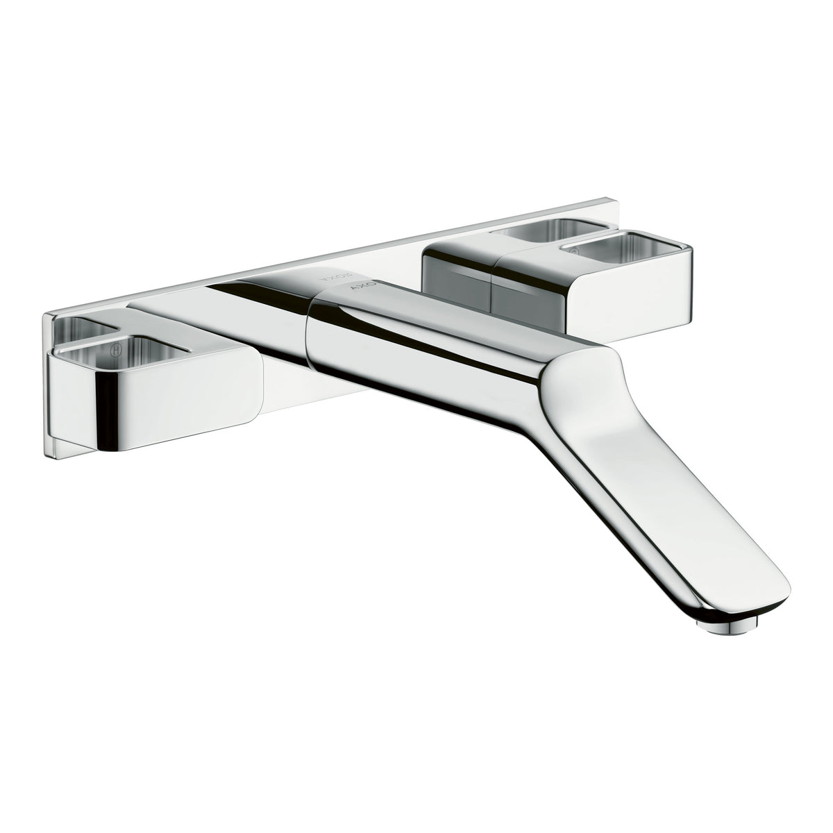 AXOR Urquiola 3 hole basin mixer for concealed installation wall mounted with spout 228 mm 11043 11043140