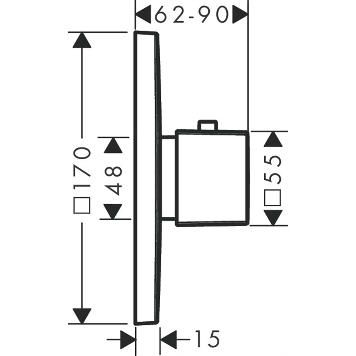 AXOR-Urquiola-Thermostat-HighFlow-for-concealed-installation-11731-technical-01