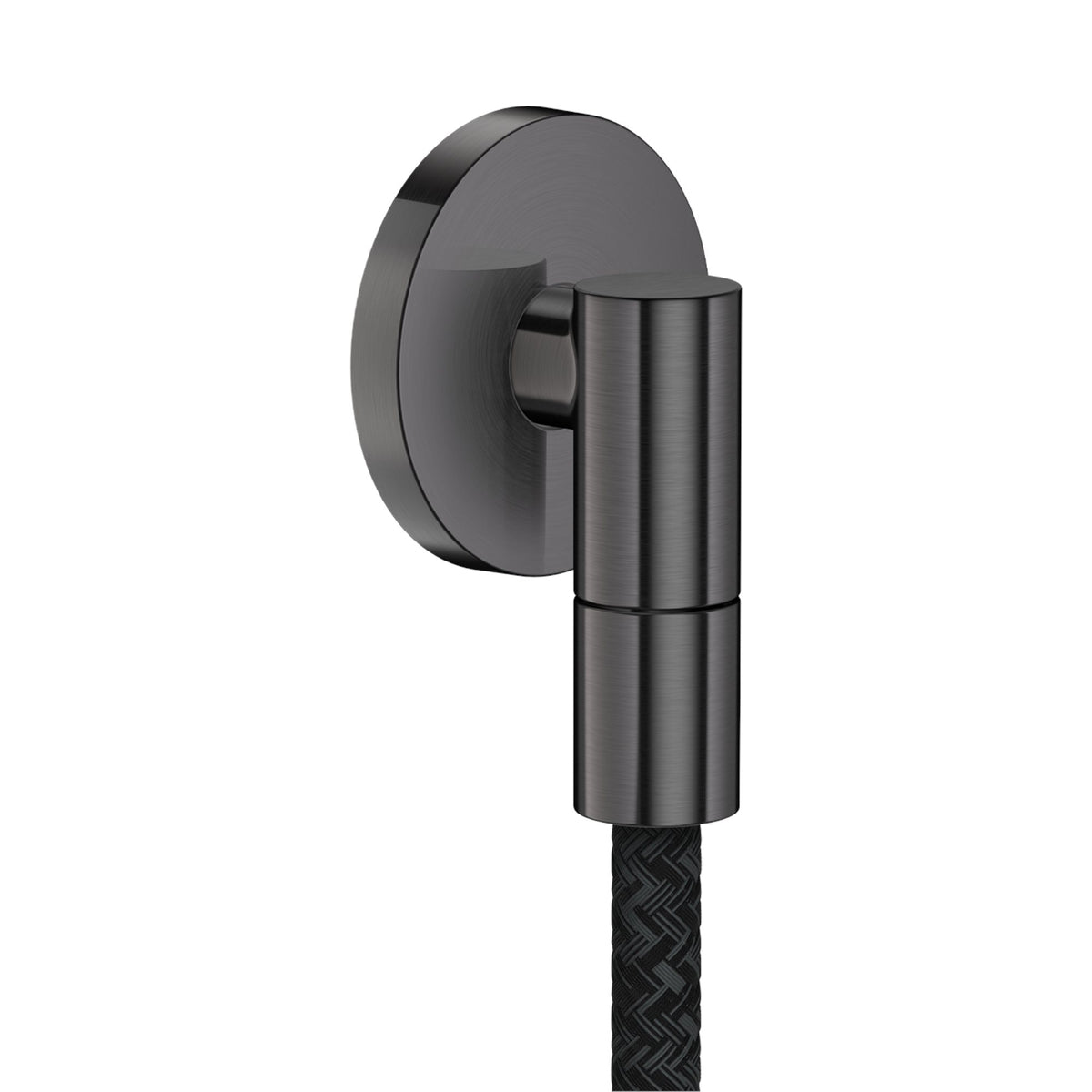 AXOR-Wall-outlet-Fine-Wall-outlet-round-Brushed-Black-Chrome-36737340