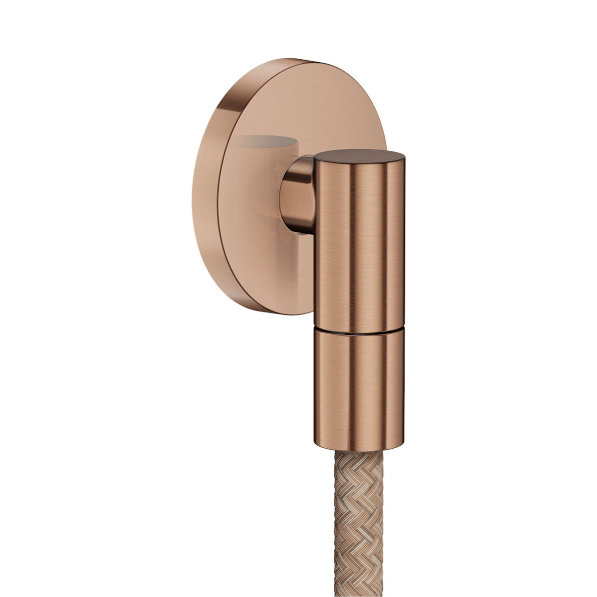 AXOR-Wall-outlet-Fine-Wall-outlet-round-Brushed-Red-Gold-36737310