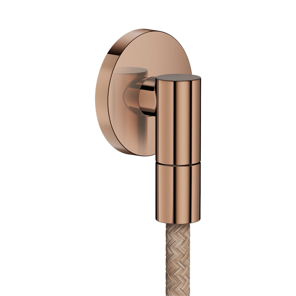 AXOR-Wall-outlet-Fine-Wall-outlet-round-Polished-Red-Gold-36737300