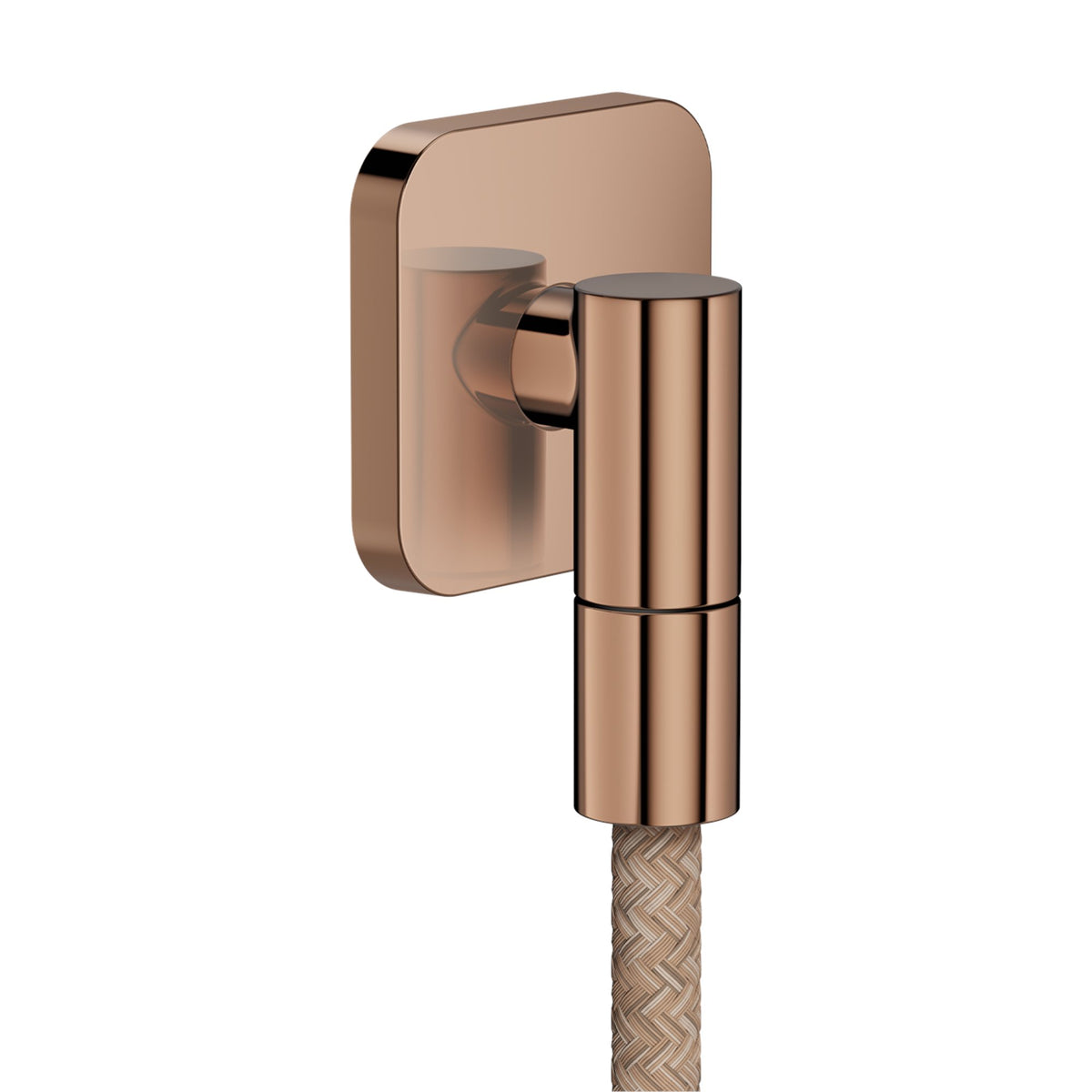 AXOR-Wall-outlet-Fine-Wall-outlet-softsquare-Polished-Red-Gold-36739300