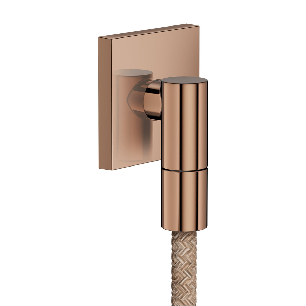 AXOR-Wall-outlet-Fine-Wall-outlet-square-Polished-Red-Gold-36738300
