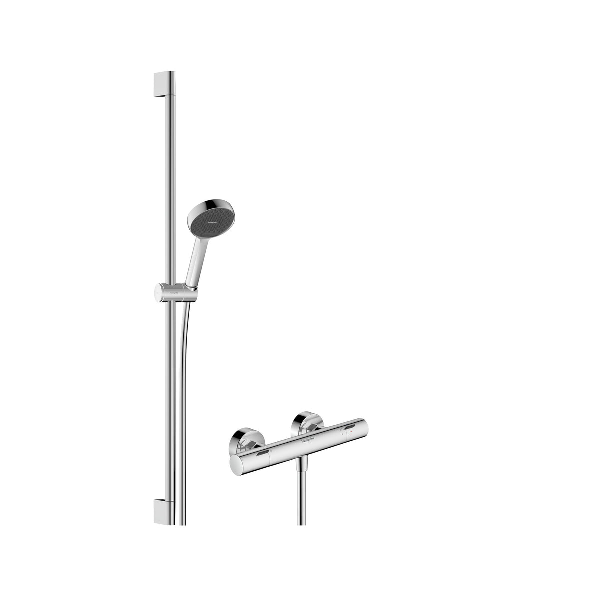 Hansgrohe Activera Select S Shower system for exposed installation 95 2jet EcoSmart with Ecostat Fine and shower bar 65 cm Chrome 28086000.jpg