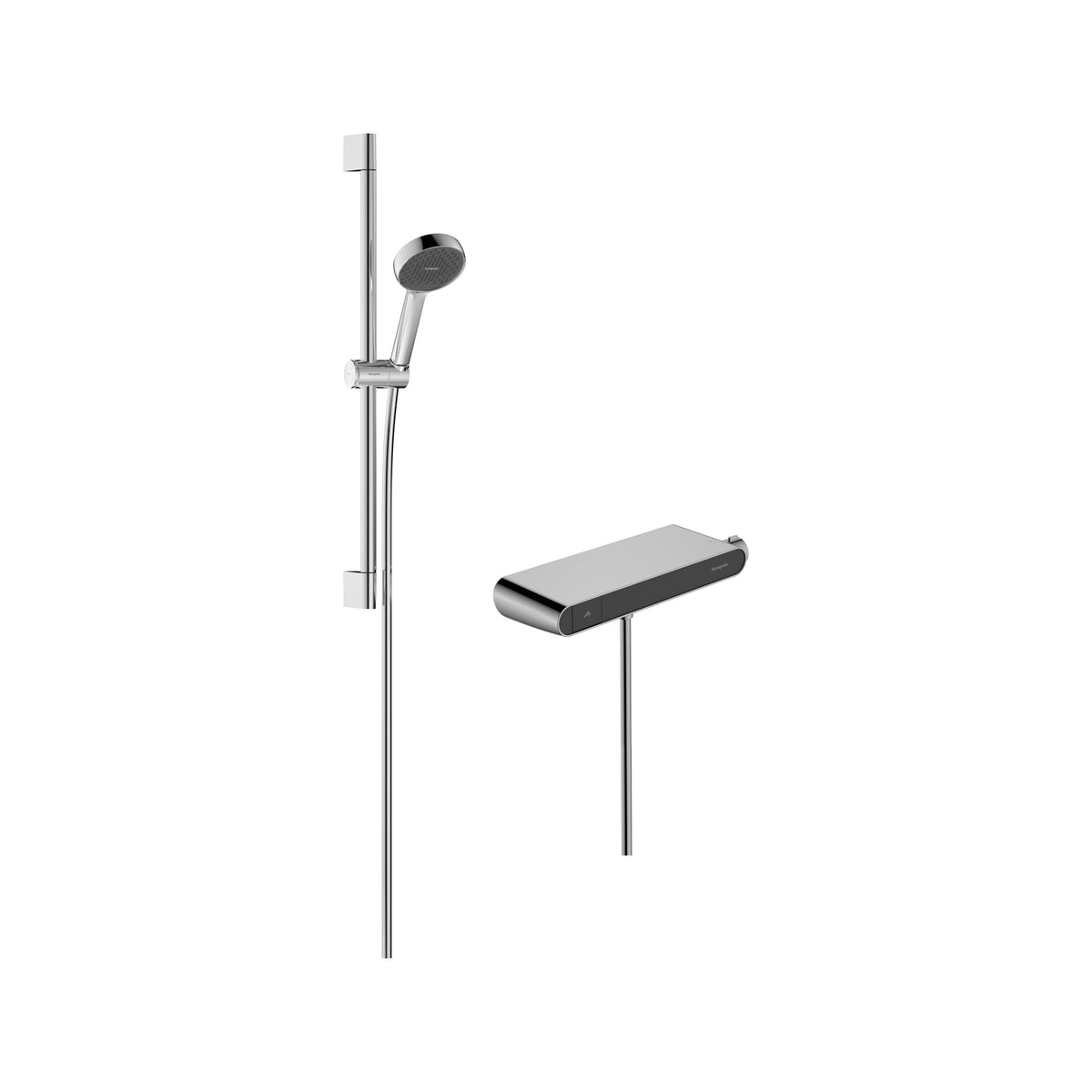 Hansgrohe Activera Select S Shower system for exposed installation 95 2jet EcoSmart with ShowerTablet Select 360 and shower bar 65 cm Chrome 28087000.jpg