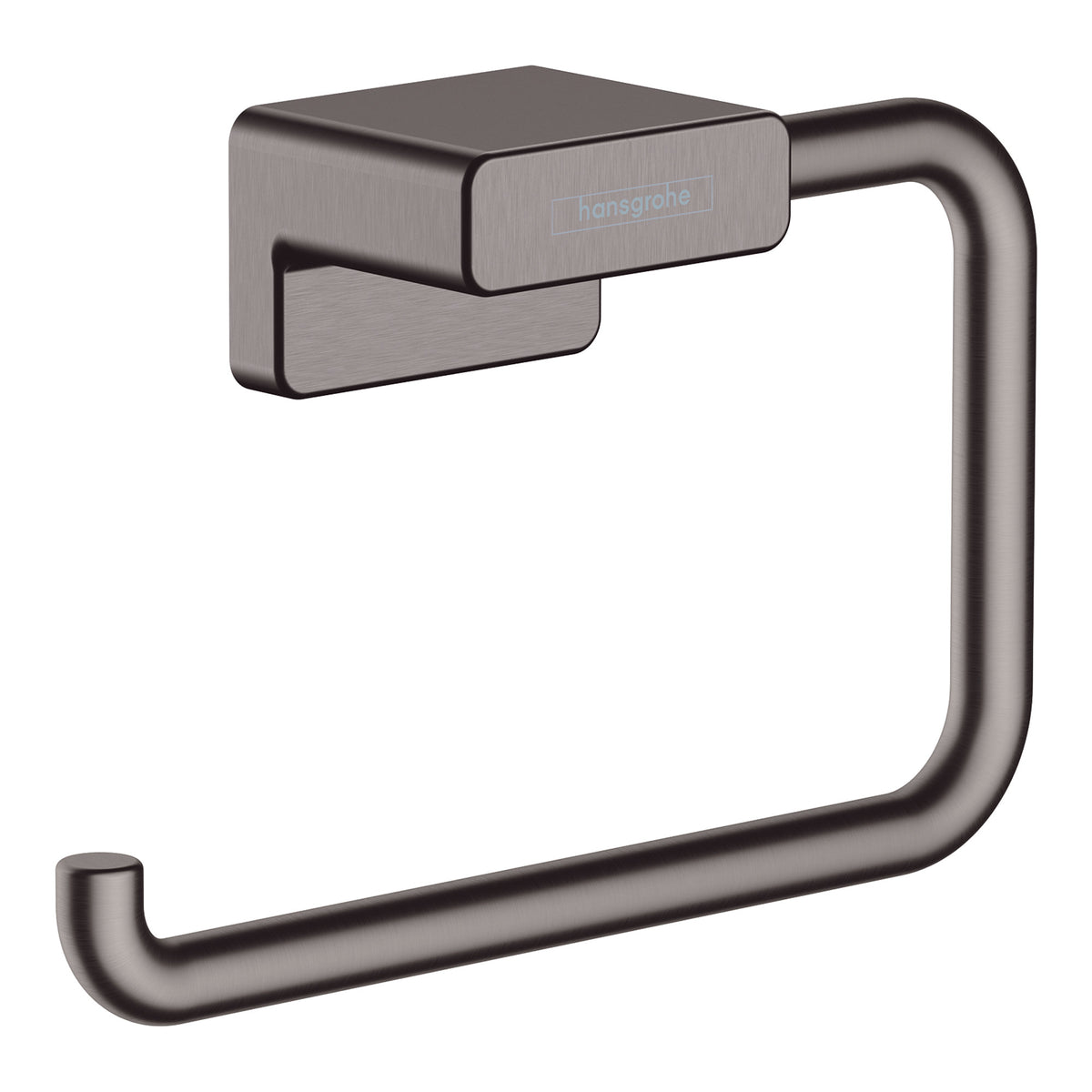 Hansgrohe AddStoris Q Toilet paper holder Brushed Black Chrome 41771340.jpg