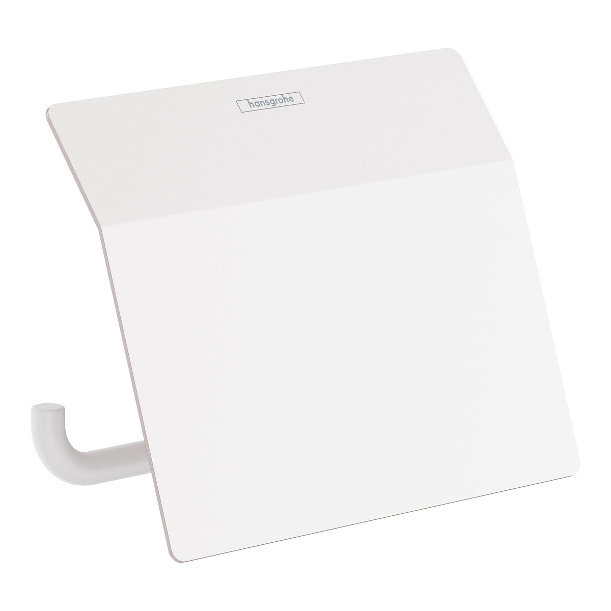 Hansgrohe AddStoris Q Toilet paper holder with cover Matt White 41753700.jpg