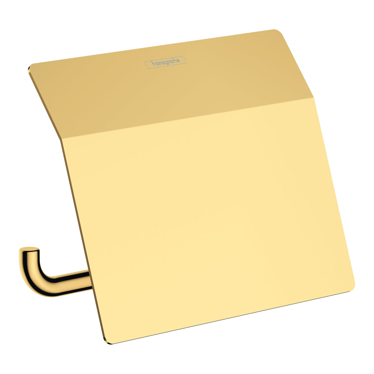 Hansgrohe AddStoris Q Toilet paper holder with cover Polished Gold Optic 41753990.jpg