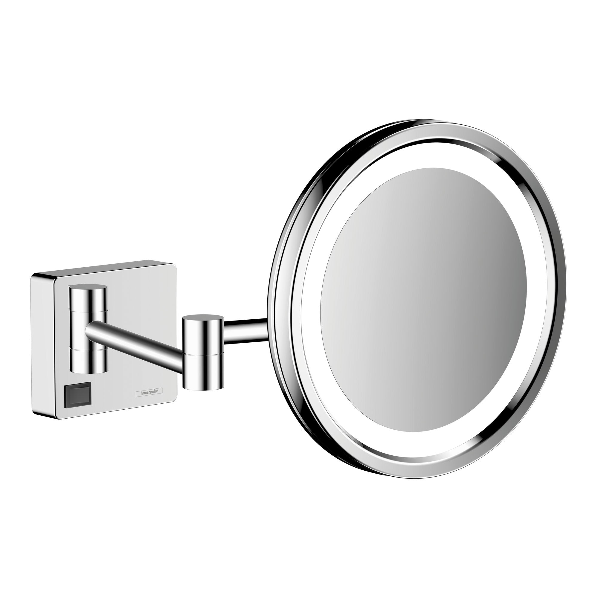 Hansgrohe AddStoris Shaving mirror with LED light Chrome 41790000.jpg