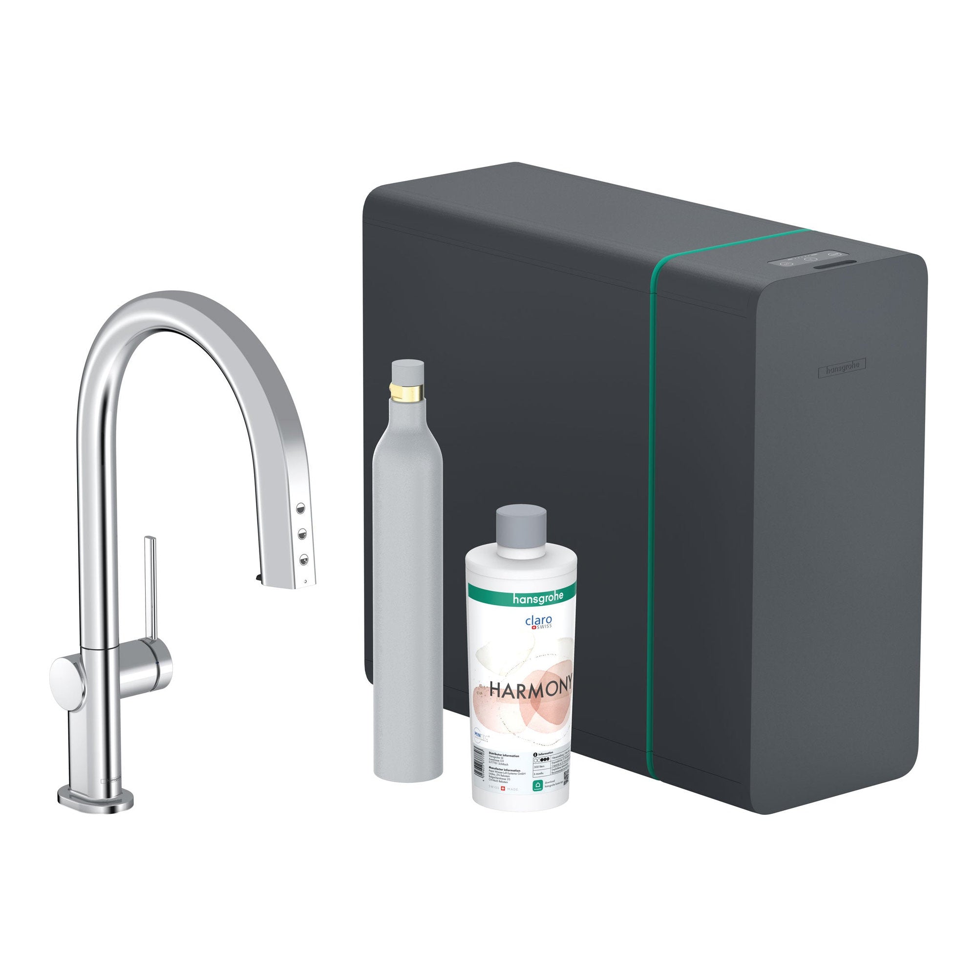 Hansgrohe Aqittura M91 SodaSystem 210 pull out spout 1jet sBox starter set Chrome 76806000.jpg