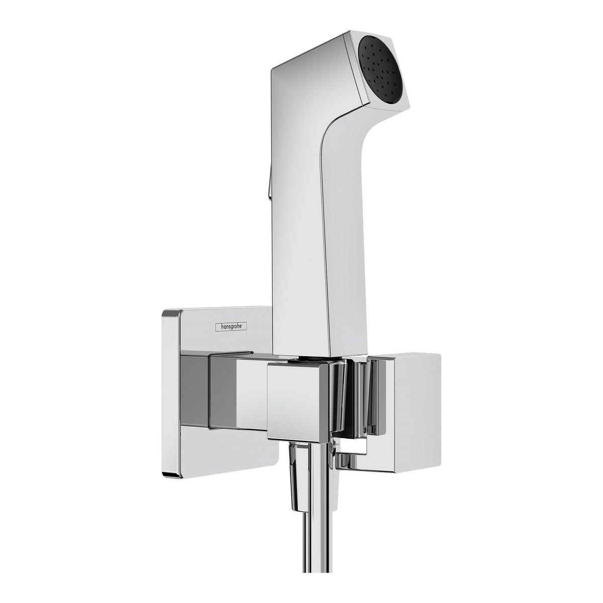 Hansgrohe Bidette hand shower 1jet E EcoSmart for warm water with shower holder and shower hose 125 cm Chrome 29233000.jpg