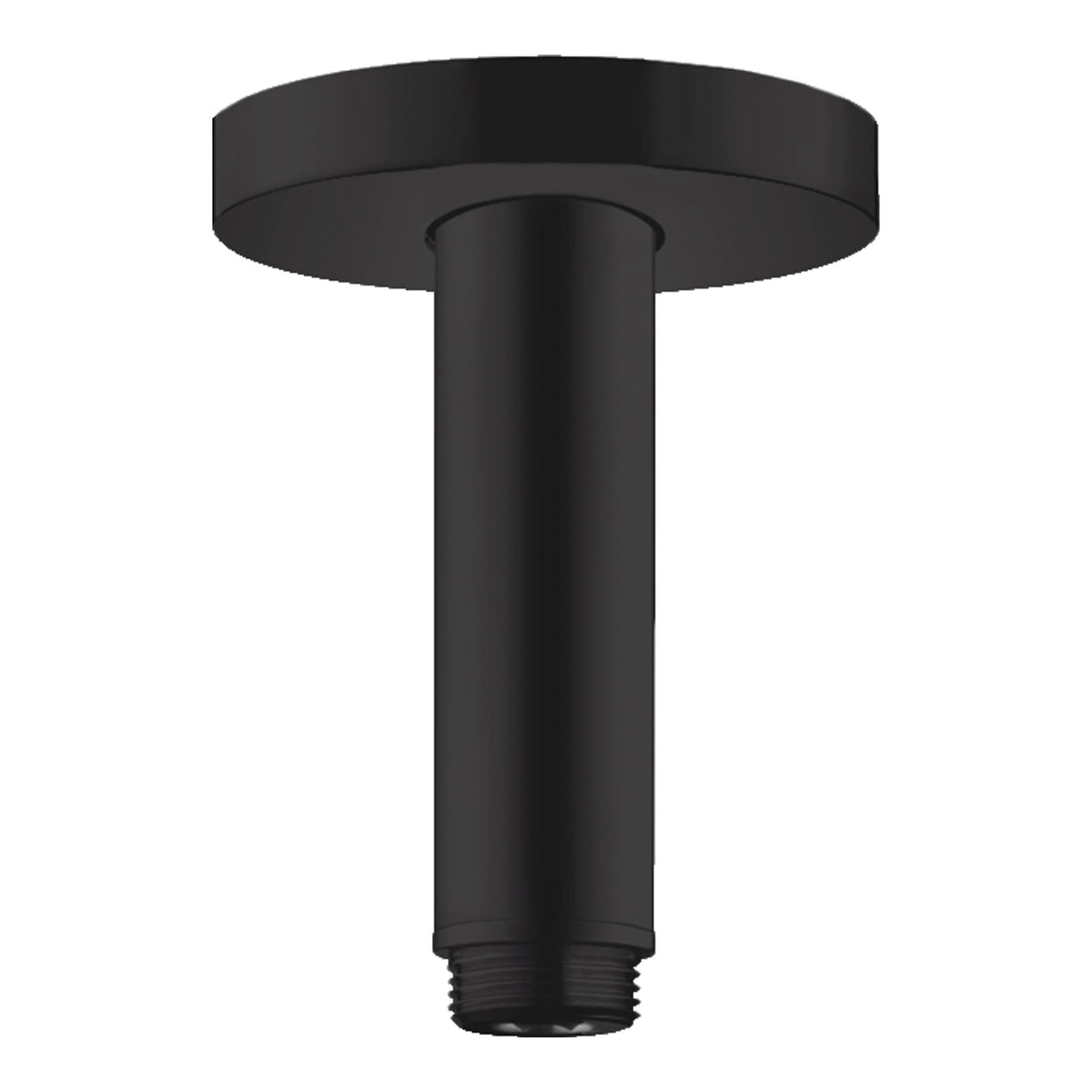 Hansgrohe Ceiling connector S 10 cm Matt Black 27393670.jpg
