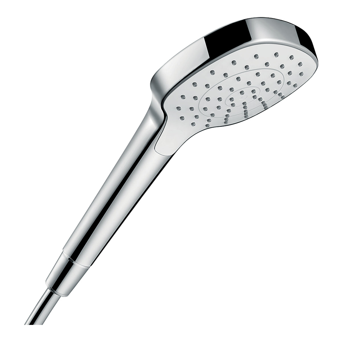 Hansgrohe Croma E Hand shower 110 1jet EcoSmart White Chrome 26816400.jpg